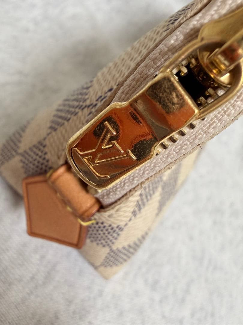 【美品】LOUIS VUITTON ダミエ・キャンバス ポーチ