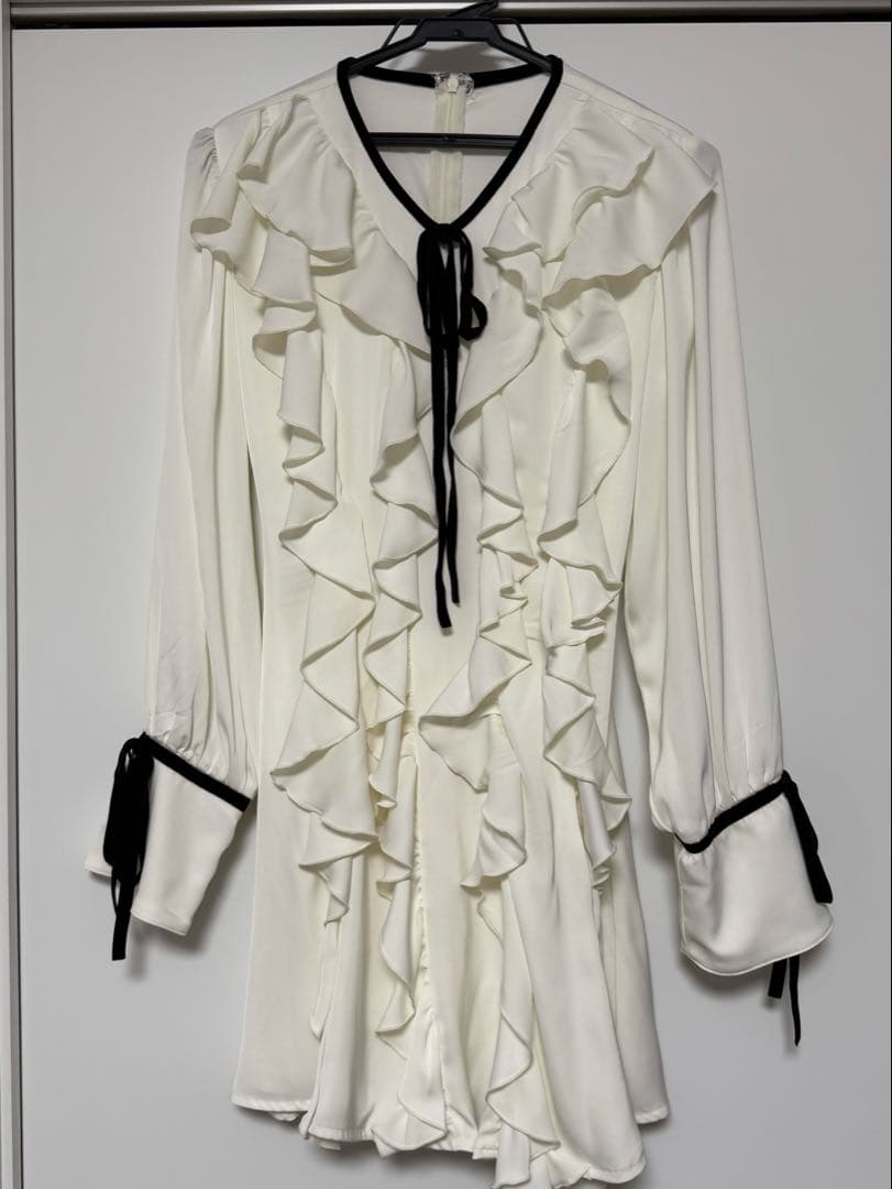 Darich ダブルフリルミニワンピース