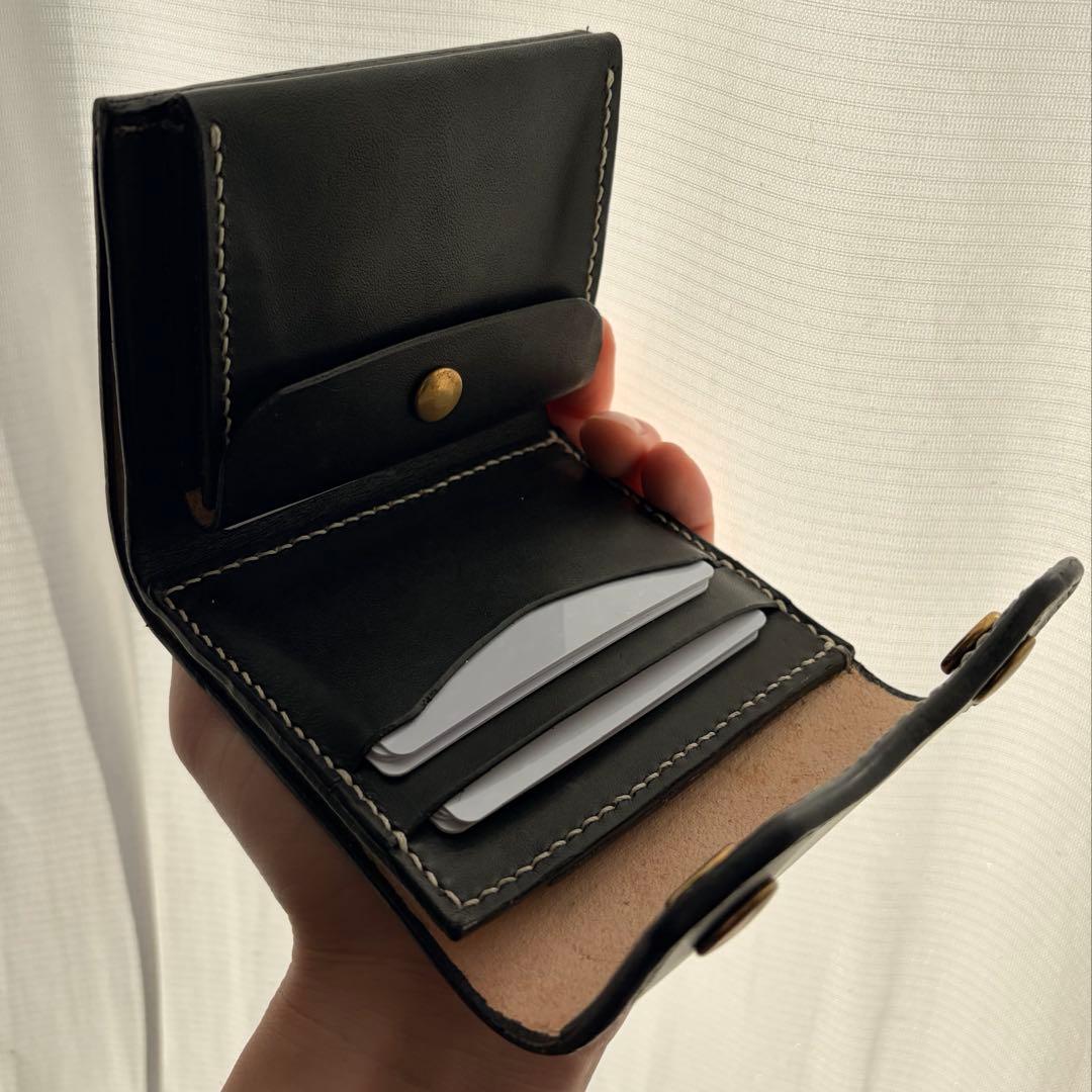 三つ折り財布　ミドル　ウォレット