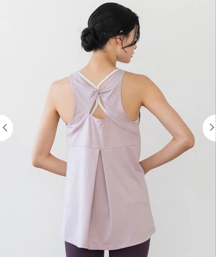 【SUKALA】バックツイストセパレートタンクトップ　Lサイズ　新品未使用