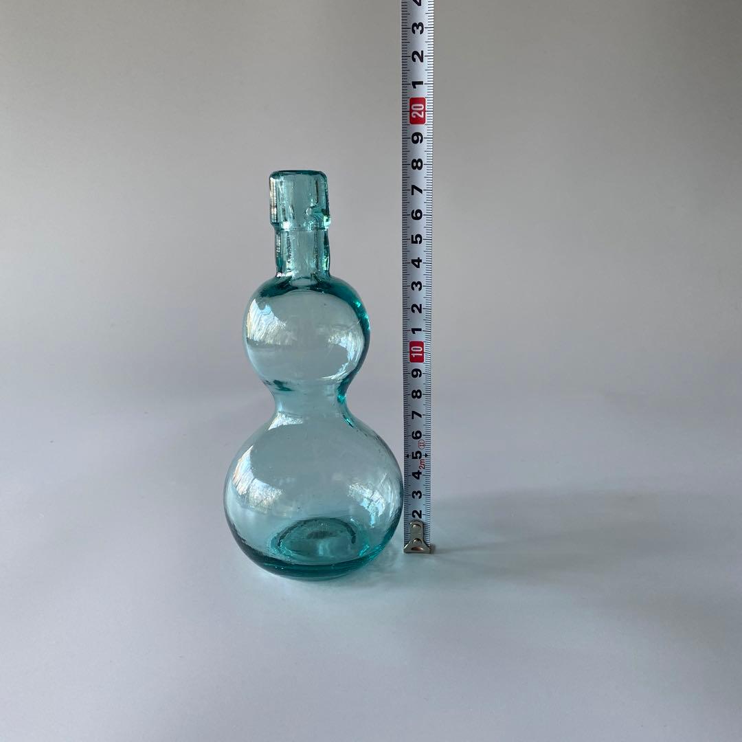明治 大正 和ガラス 吹きガラス 花瓶 酒器 花器 徳利