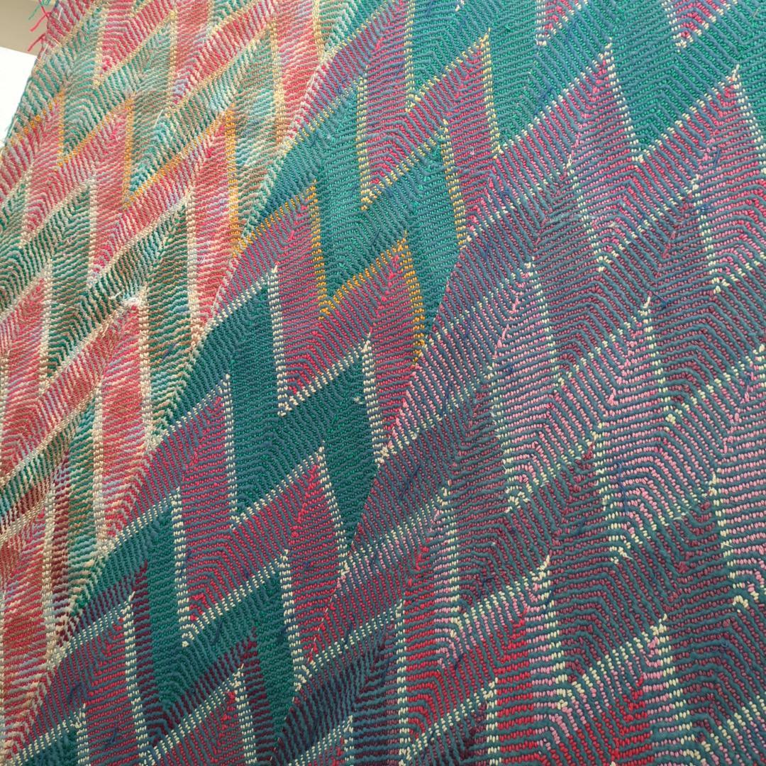 アンティーク ヴィンテージカンタキルト 刺繍 ラグ ロホリカンタ 388