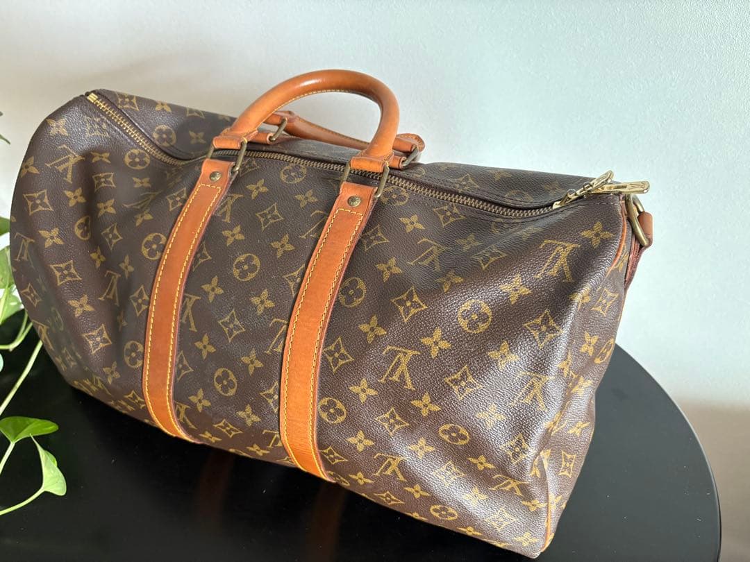 Louis Vuitton モノグラム ボストンバッグ(30年前品)