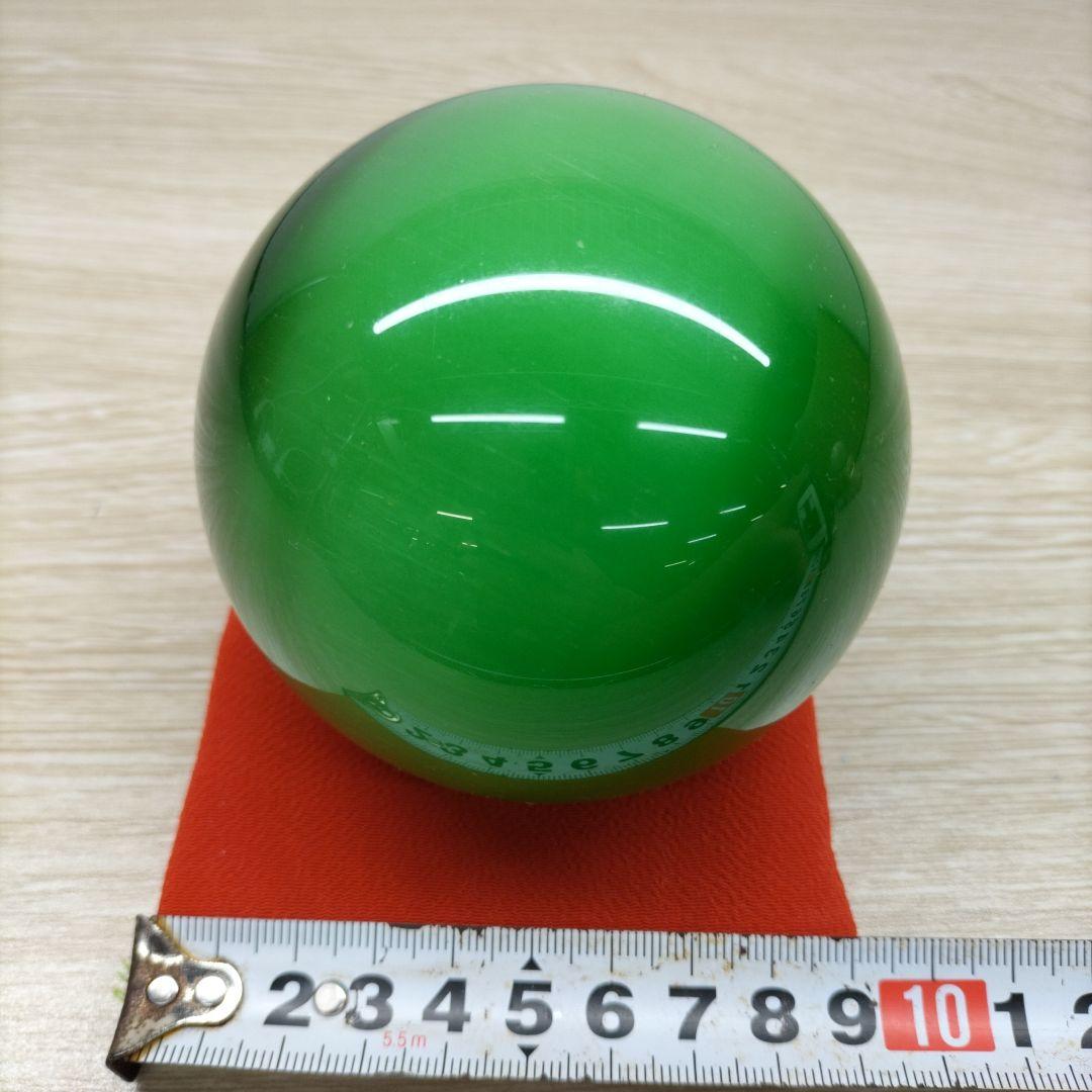 天然水晶玉　クリスタルボール　ヒーリングストーン　ナチュラルグリーン　球体