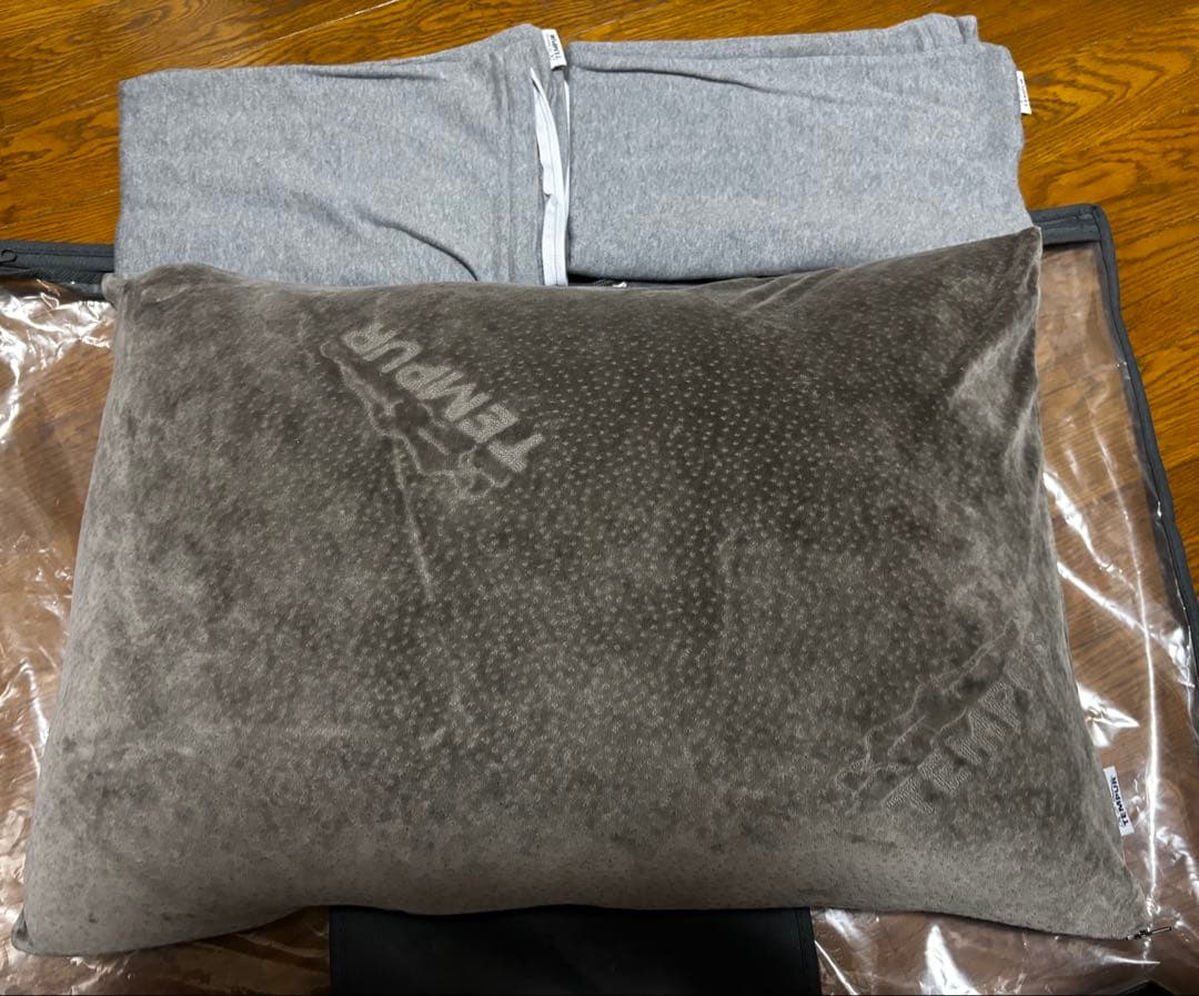 テンピュール　コンフォートピロー　枕カバー2セット　一回のみ使用