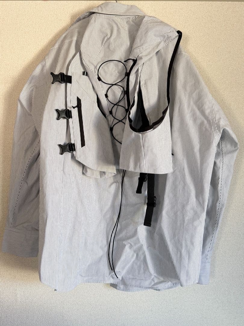 Doublet 25SS Trail Vest ストライプシャツ