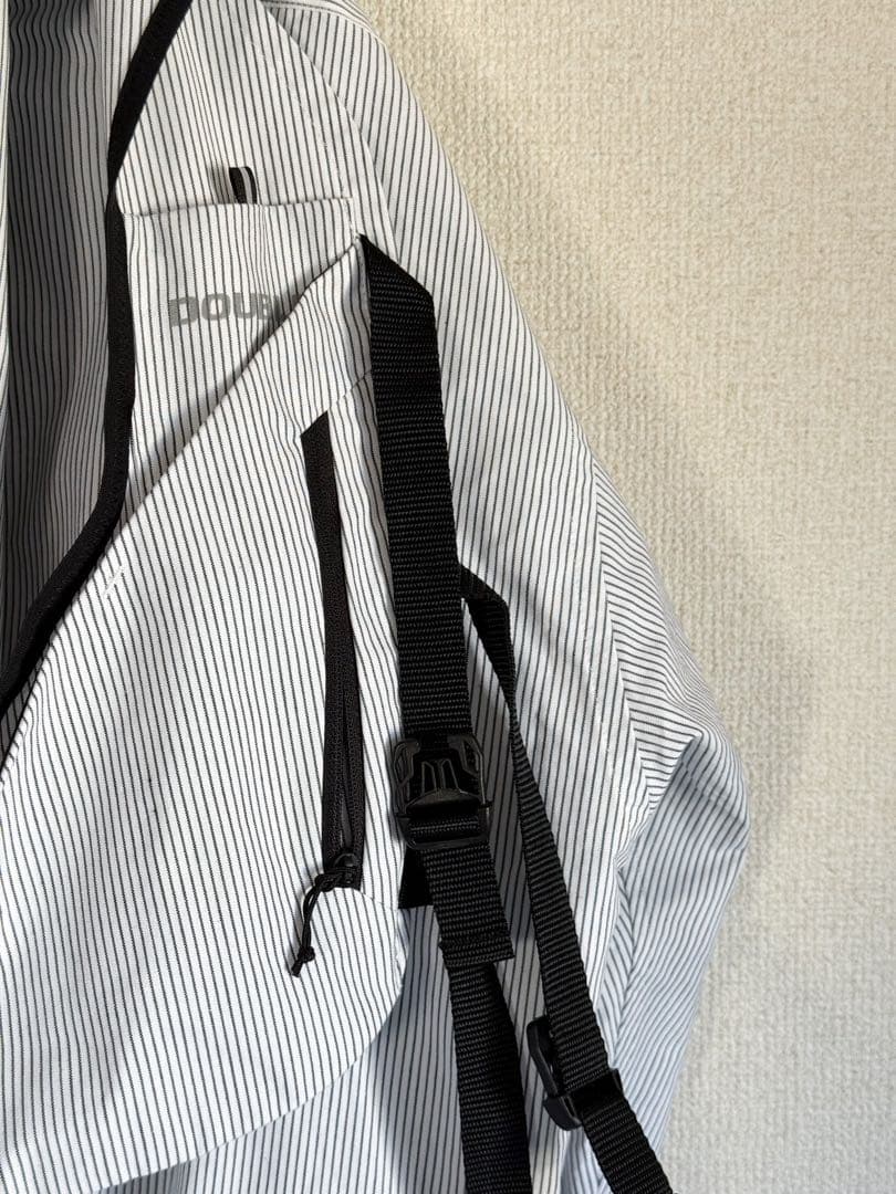 Doublet 25SS Trail Vest ストライプシャツ