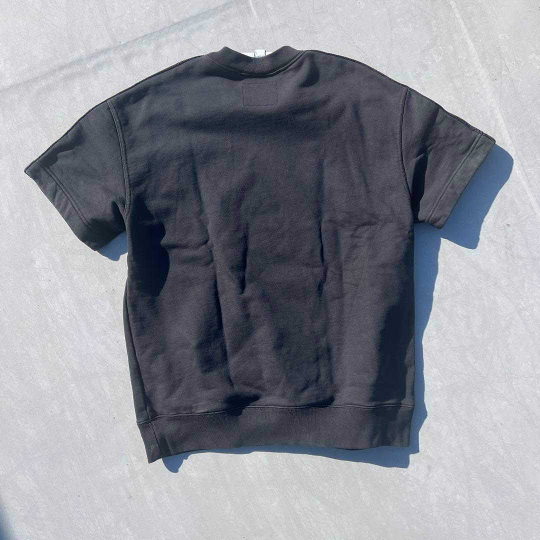 sacai nike 半袖　スウェット　サイズＬ　ブラック