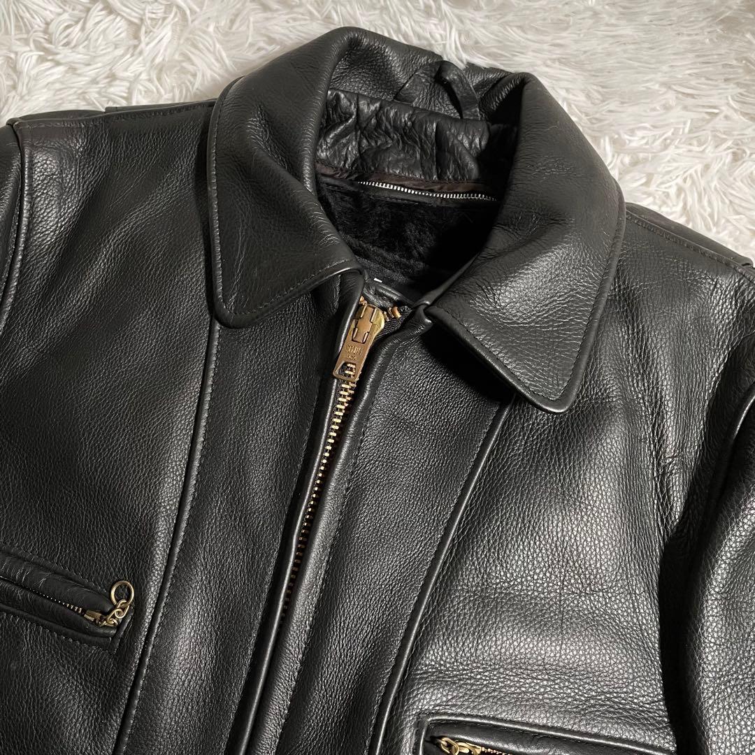 未使用 ショット レザージャケット ライダースジャケット 680