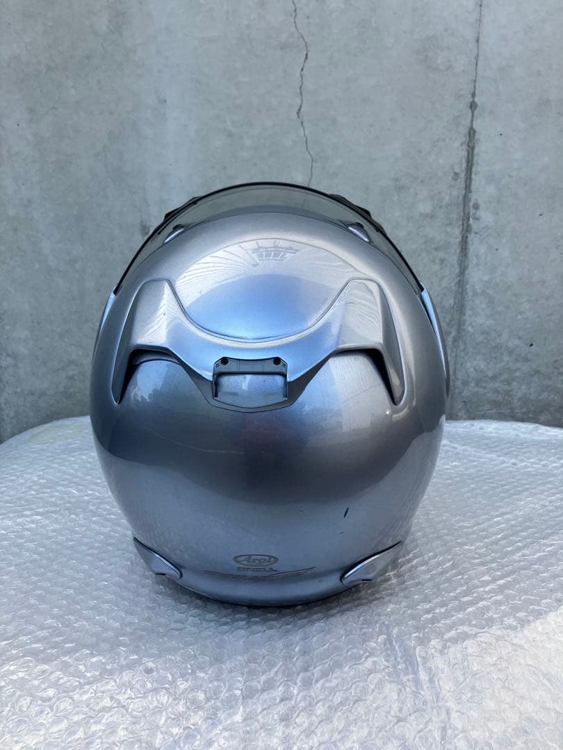 除菌消臭済　Arai ジェットヘルメット　MZ-F 57-58cm シルバー