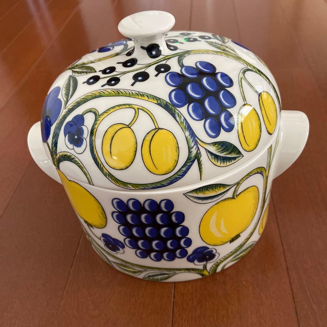 ARABIA パラティッシ 蓋つきスープチューリン