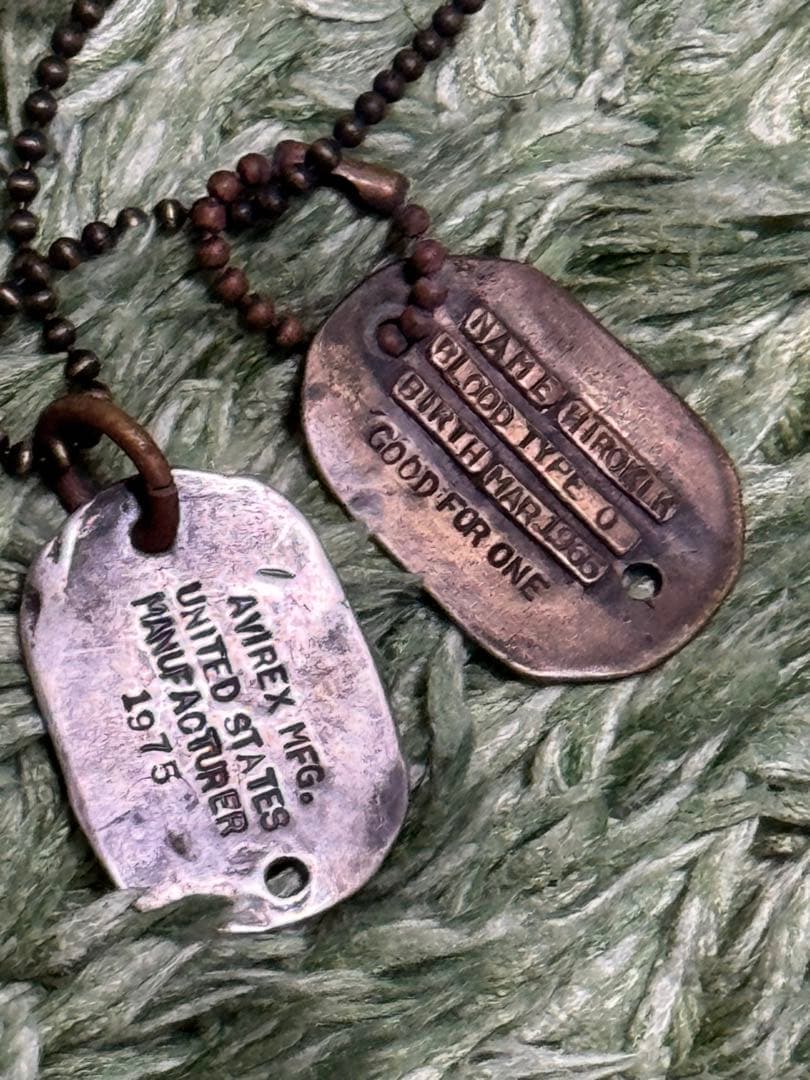40s ドッグタグ 刻印モデル/40s DOG TAG /