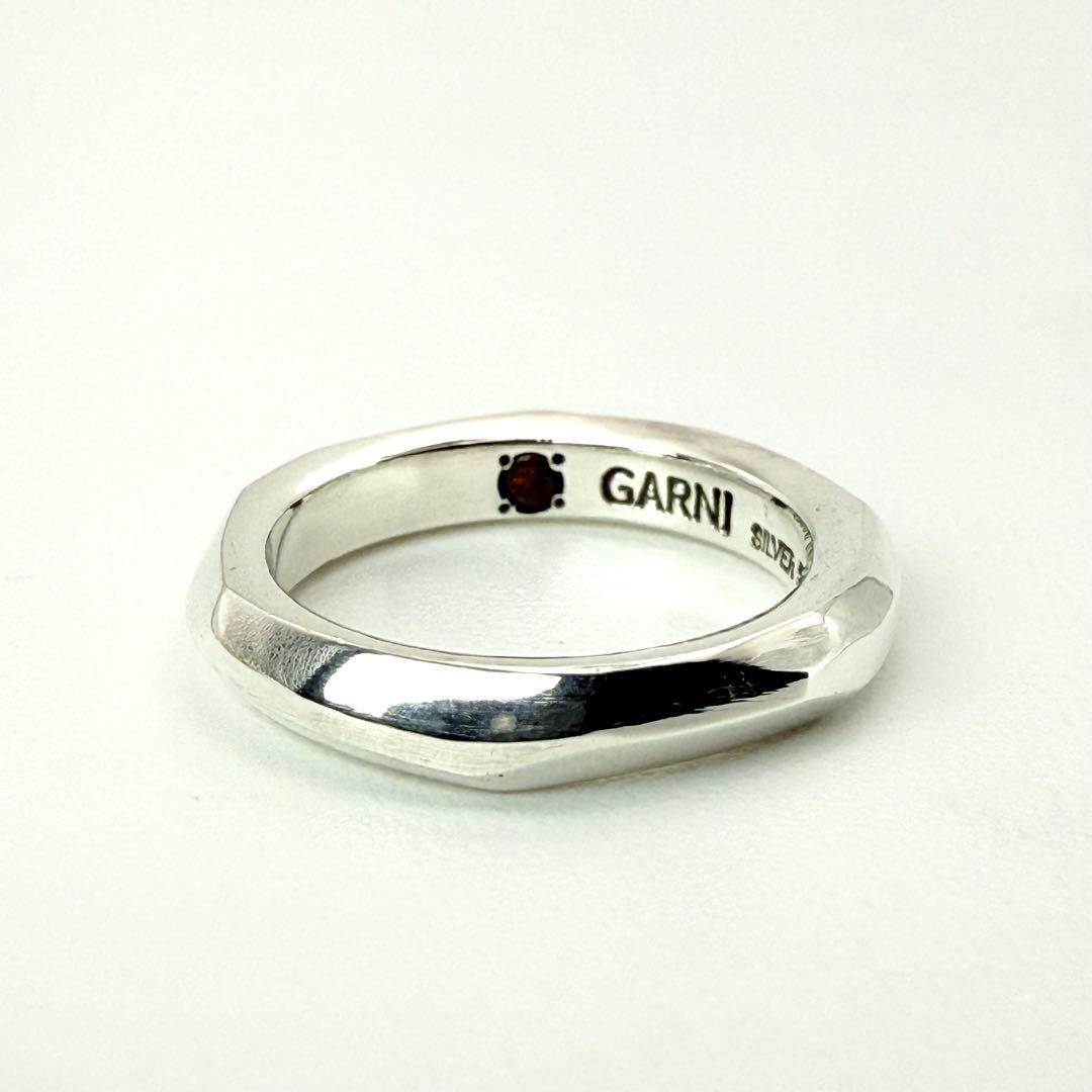 ◆【極美品】GARNI ガルニ Bless Ring M 7号 ガーネット