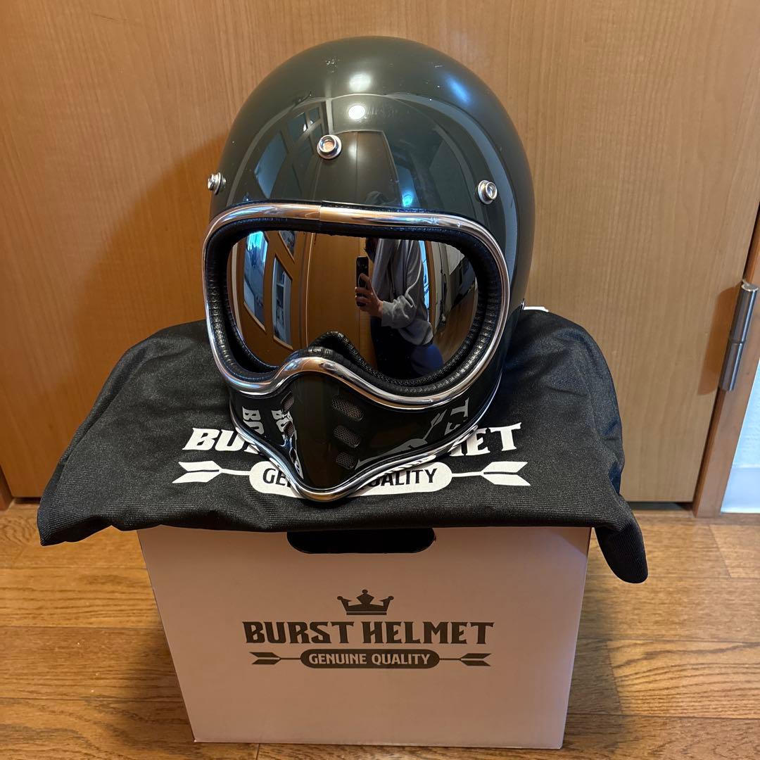 NOBUDZ スペースヘルメット　カーキ　Lサイズ