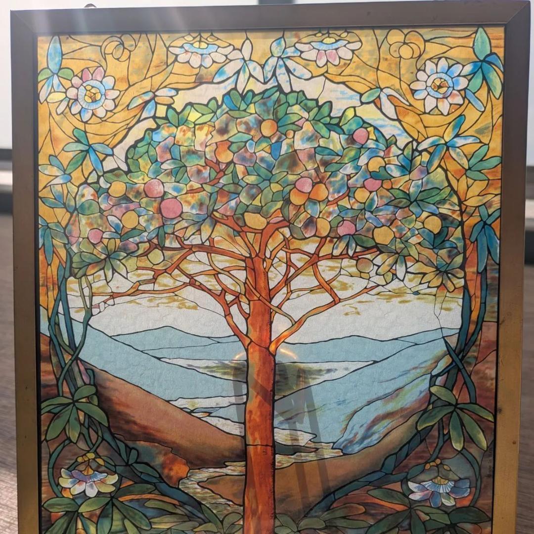 ルイス C ティファニー ステンドグラス 生命の樹 グラスマスターズ社
