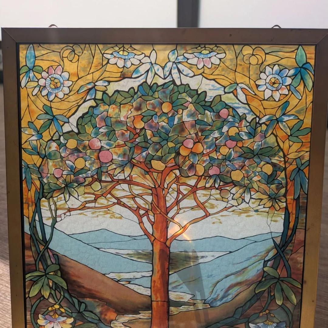 ルイス C ティファニー ステンドグラス 生命の樹 グラスマスターズ社