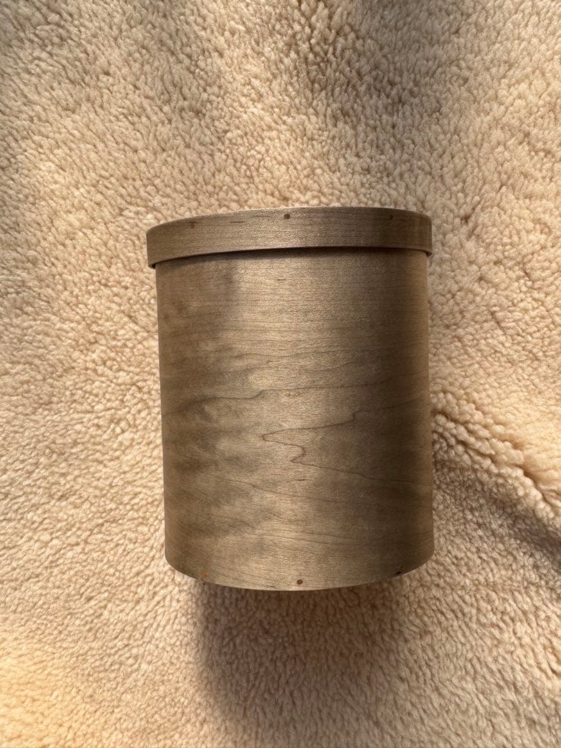 新品【井藤昌志 IFUJI】 オーバルボックス 草木染め