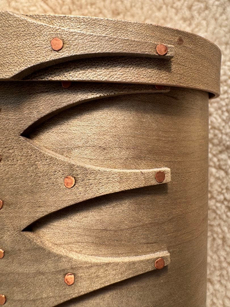 新品【井藤昌志 IFUJI】 オーバルボックス 草木染め