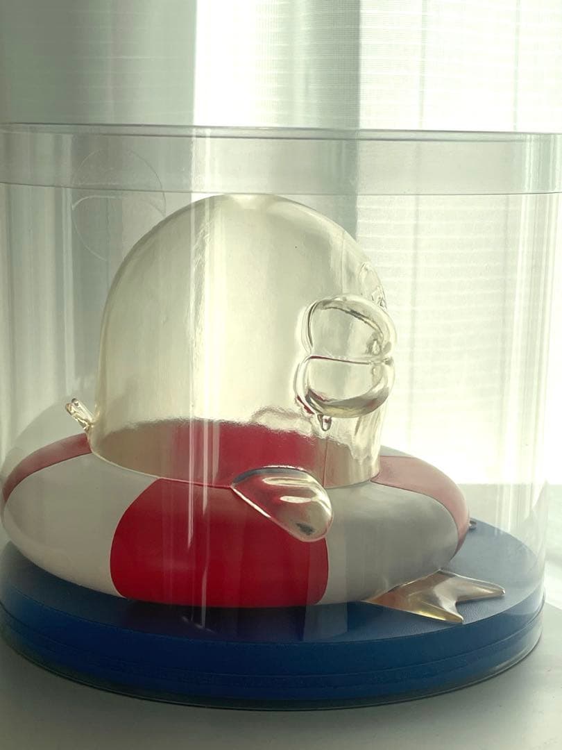 【希少】イルカのイルカくん ソフビ（クリア）