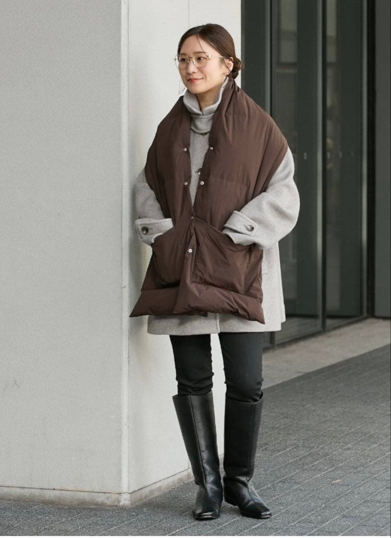 journal standard ブラウン ダウンジャケット風 カジュアル