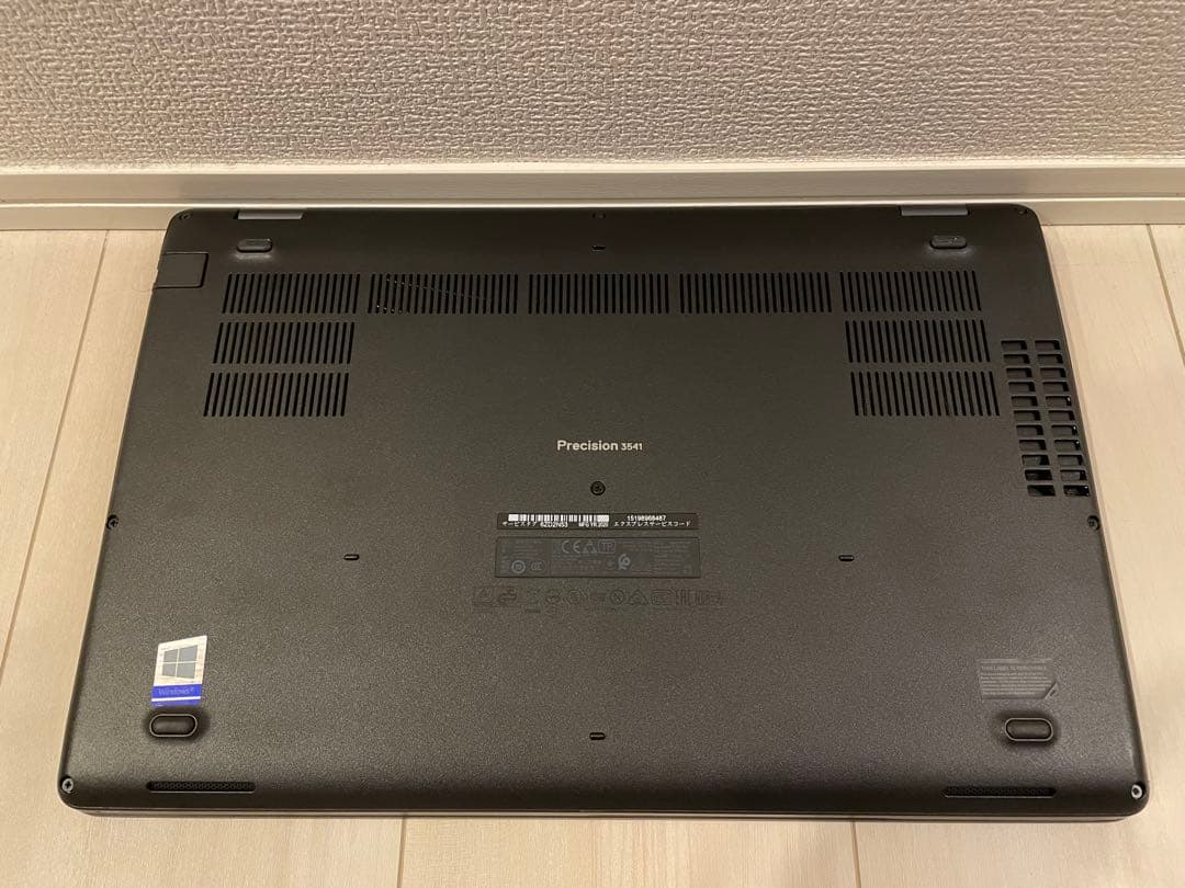 Windowsノート本体 DELL Precision 3541 i7-9850H Office