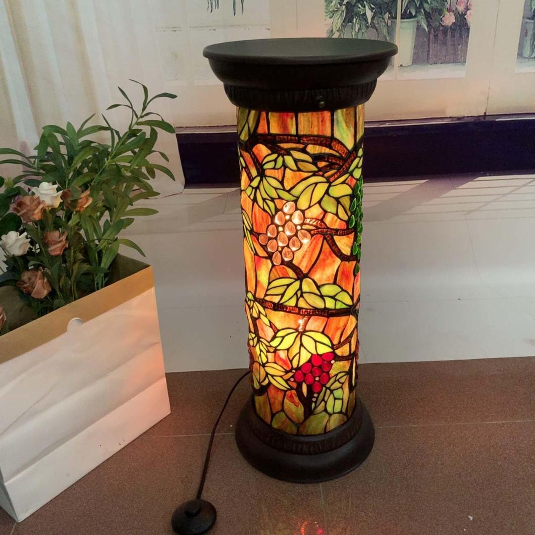 ランプ 美しいデザイン 色鮮やか ハンドメイド ステンドグラス