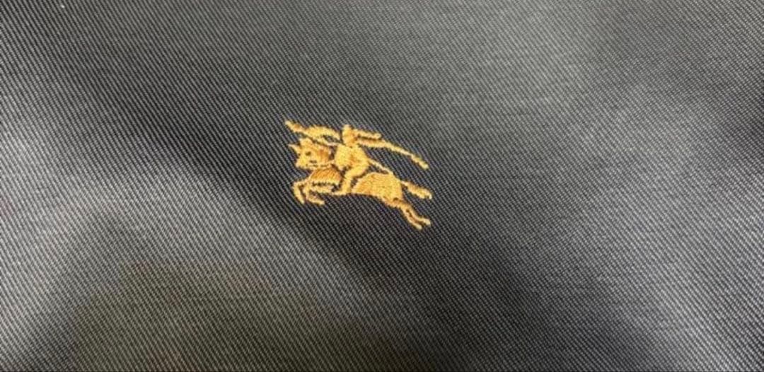 90s Burberry England製 ハーフコート　ブラック　イギリス