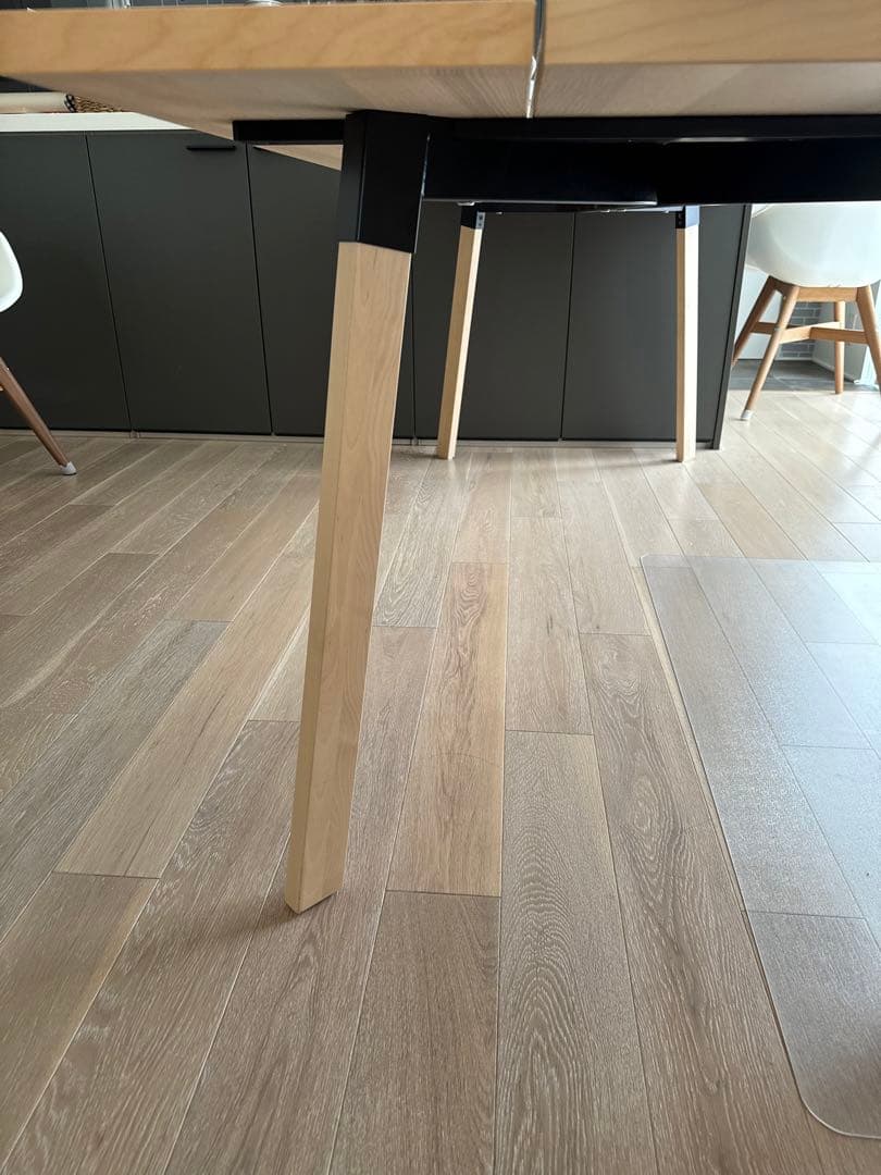 【ふくさま専用】【美品】IKEA 木製　ダイニングテーブル　6〜8人掛