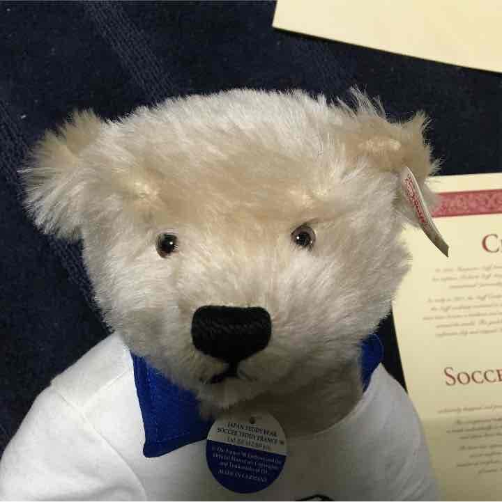 2000体限定品❗️テディーベア 1998年 ワールドカップ サッカー