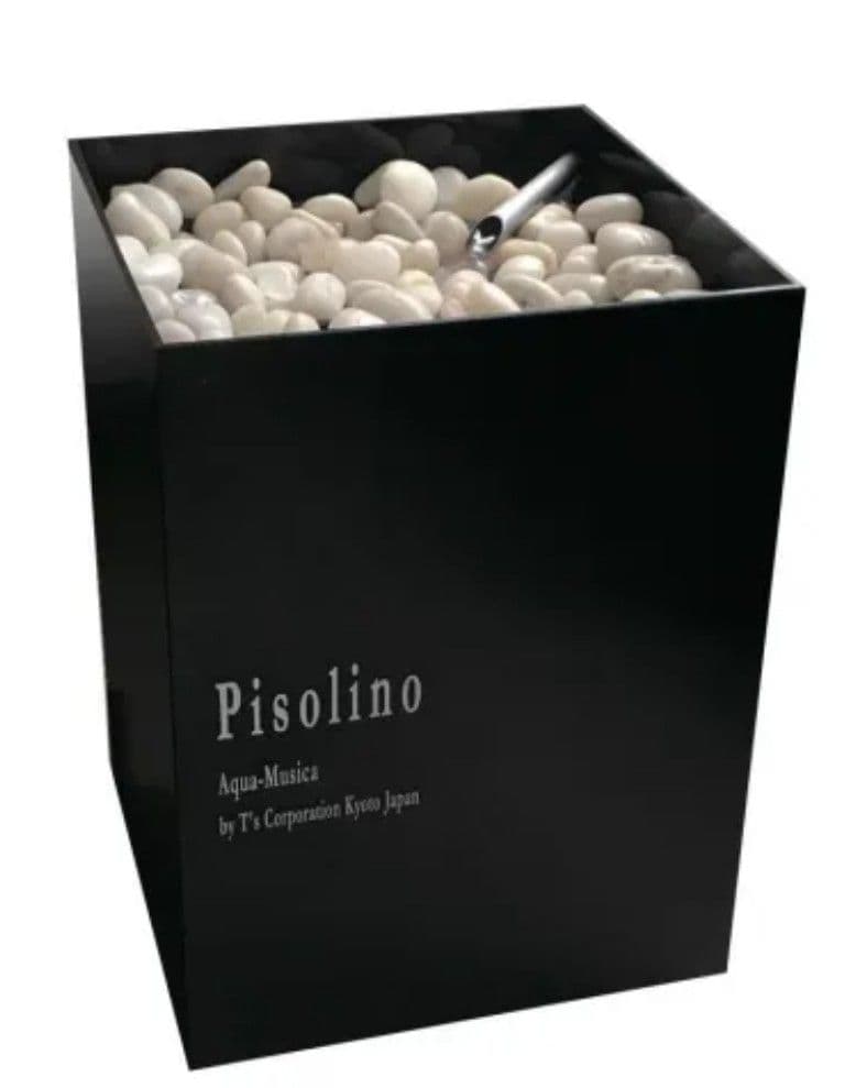 水琴　ピソリーノ　水琴窟Pisolino/循環モーター・ステンレス筧は【新品】