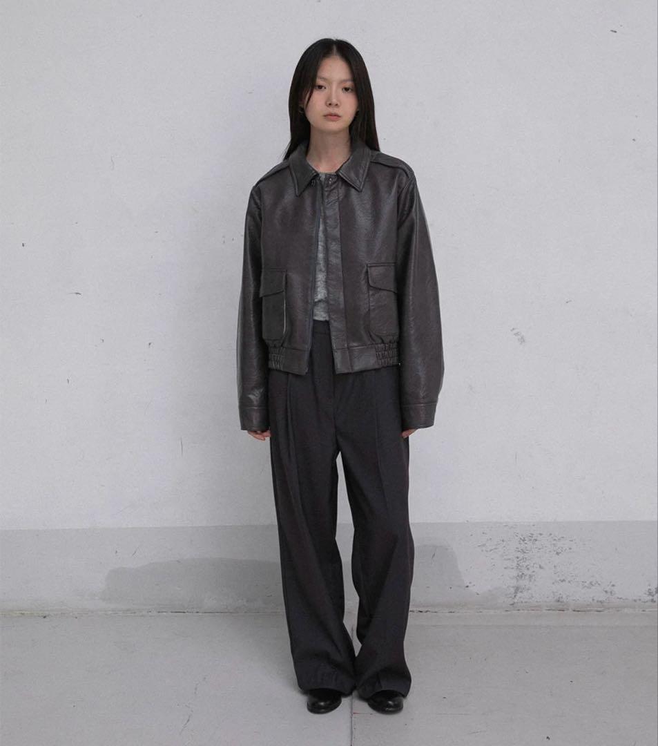 ジャケット・アウター OHOTORO Urban Leather Jacket