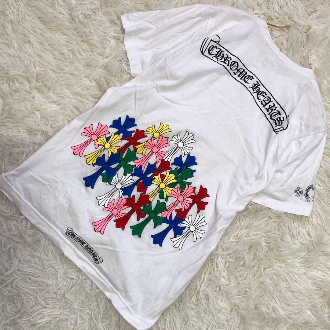 Chrome Hearts マルチセメタリークロス Tシャツ ホワイト S