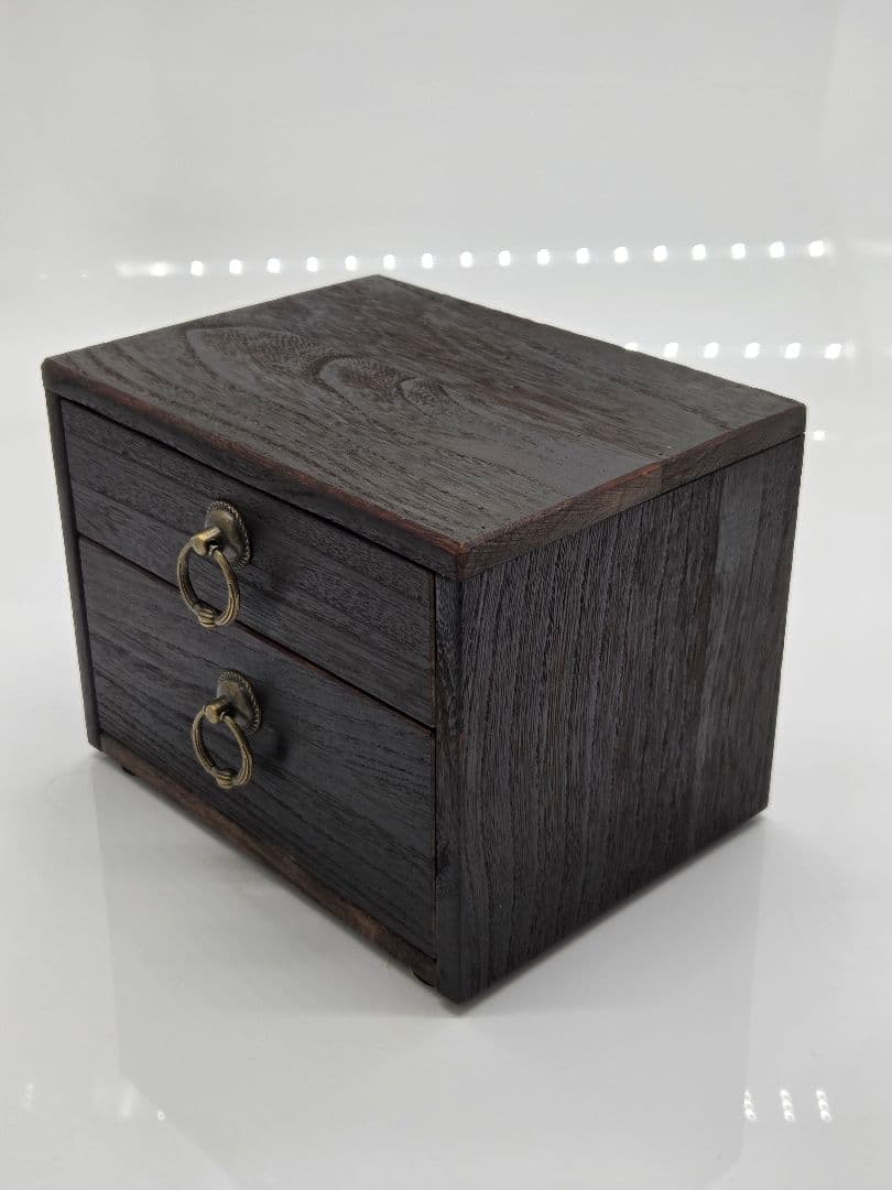 大正ロマンなジュエリーボックス、本体のみ、トレイ無し