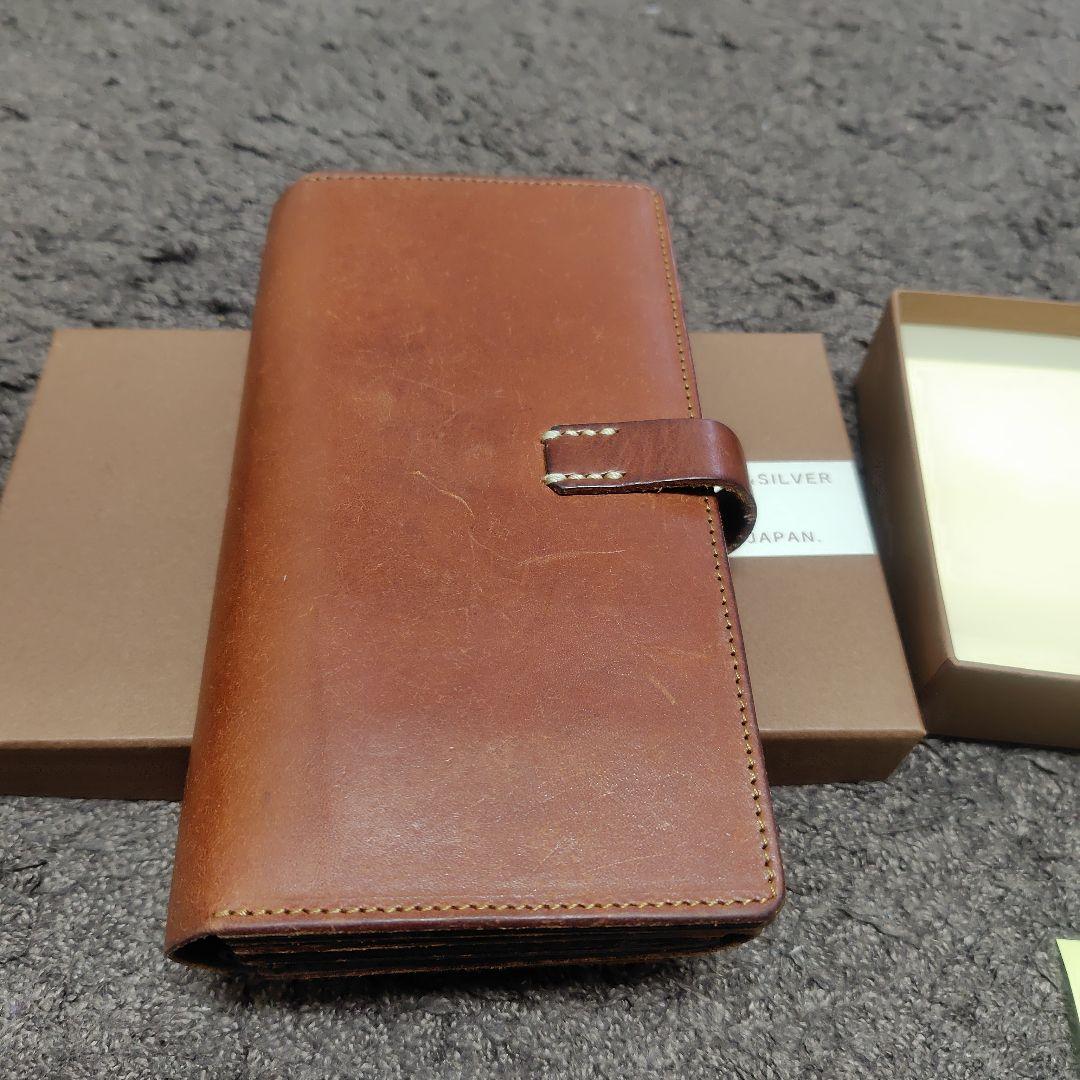 j*u様 moto 長財布　W3R ロングウォレット　蛇腹タイプ　ブラウン