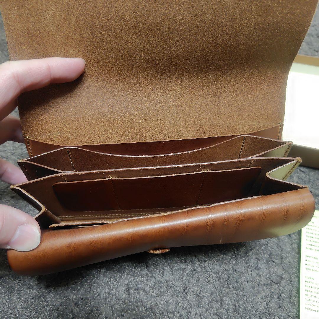 j*u様 moto 長財布　W3R ロングウォレット　蛇腹タイプ　ブラウン