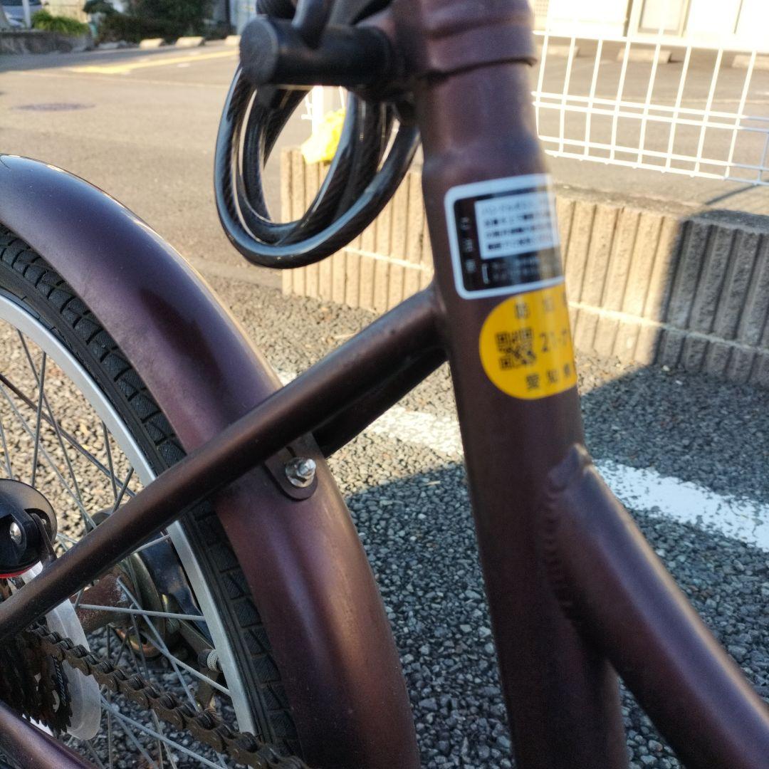 専用様20インチ折りたたみ自転車取扱説明書付き/キーロック付き