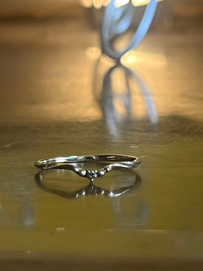 エテ　10kダイア　11号　イエローゴールド