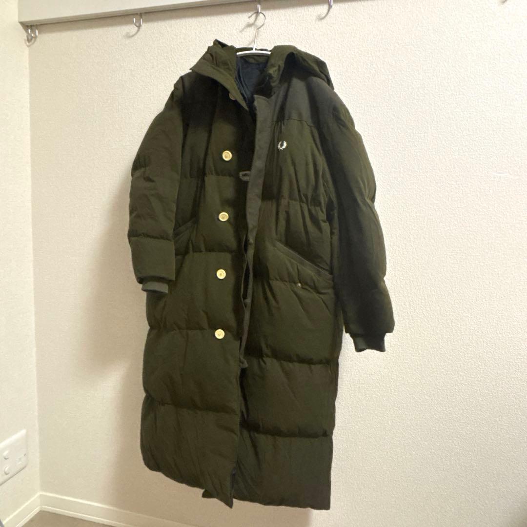 FRED PERRY ロングダウンジャケット