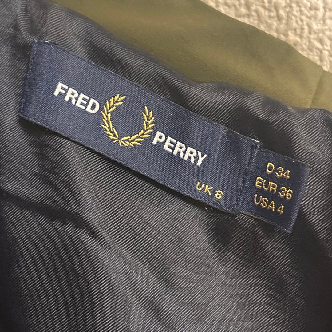 FRED PERRY ロングダウンジャケット