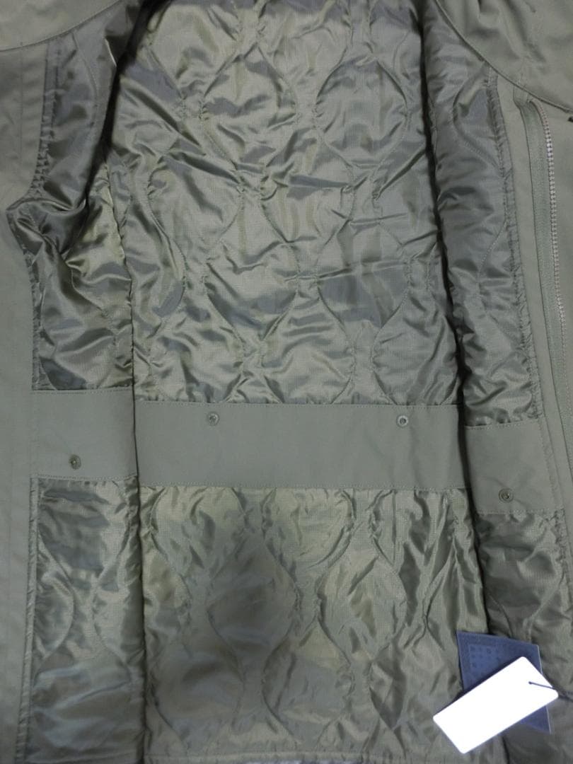 GU ENGINEERED GARMENTS パデッドシェルパーカ L オリーブ