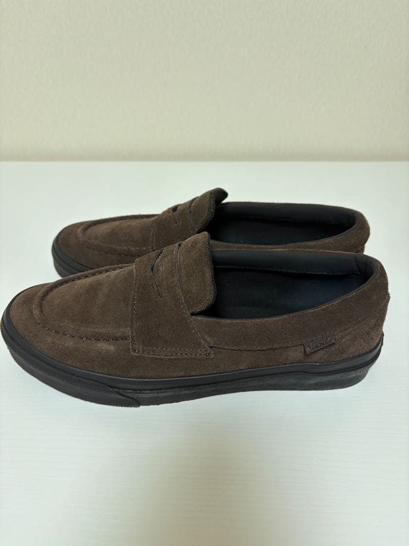 VANS ヴァンズ バンズ ローファー スエード ブラウン 25.5