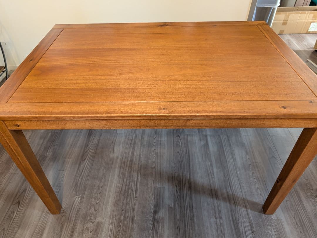ダイニングテーブル幅120cm　アカシア材