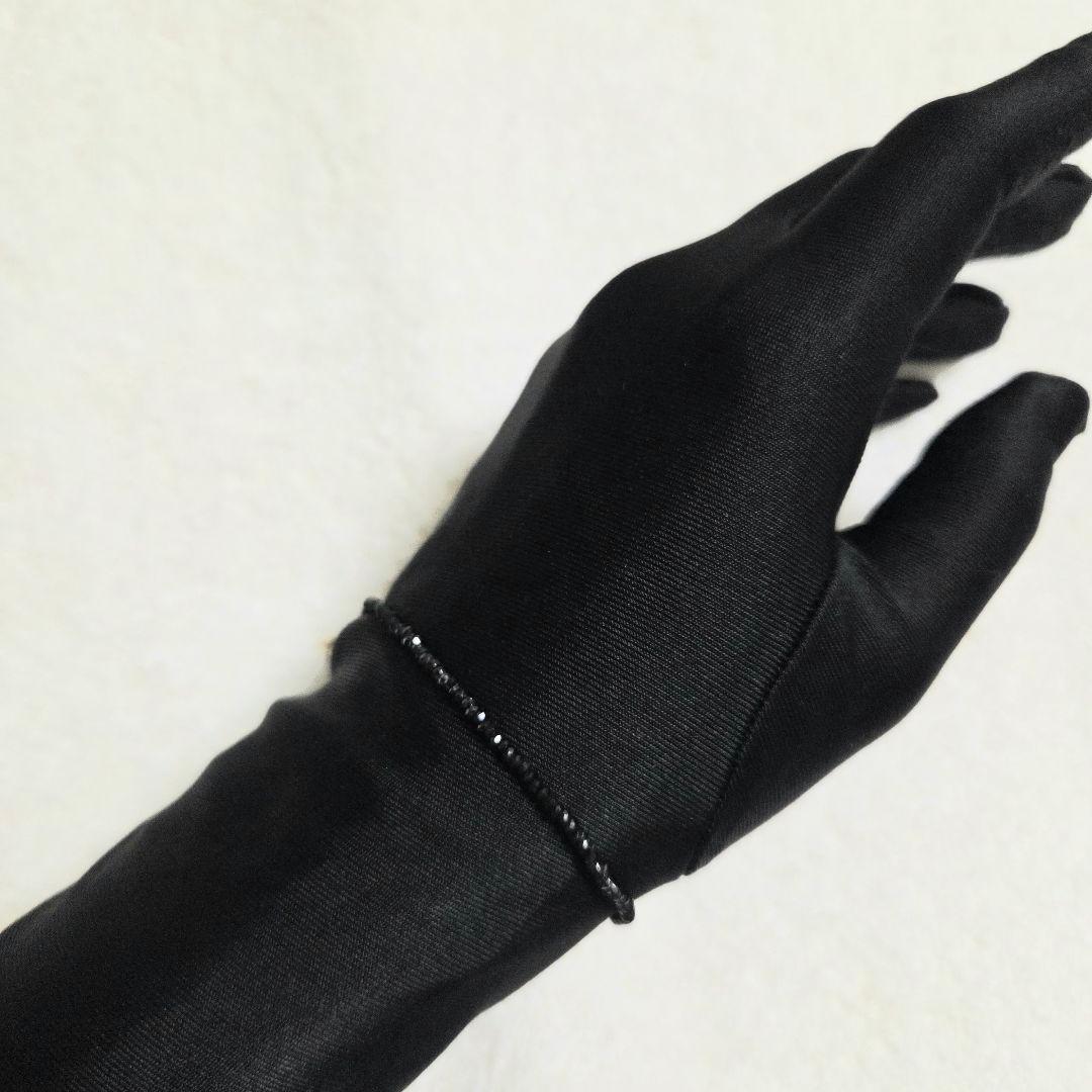 最終値下げ【KAORU】ブレスレット/K18/ブラックスピネル