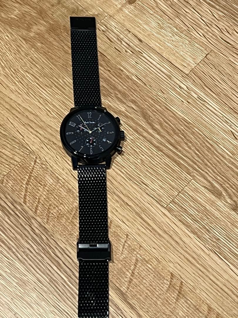 ポールスミス クロノグラフ 腕時計 ブラック Paul Smith クォーツ