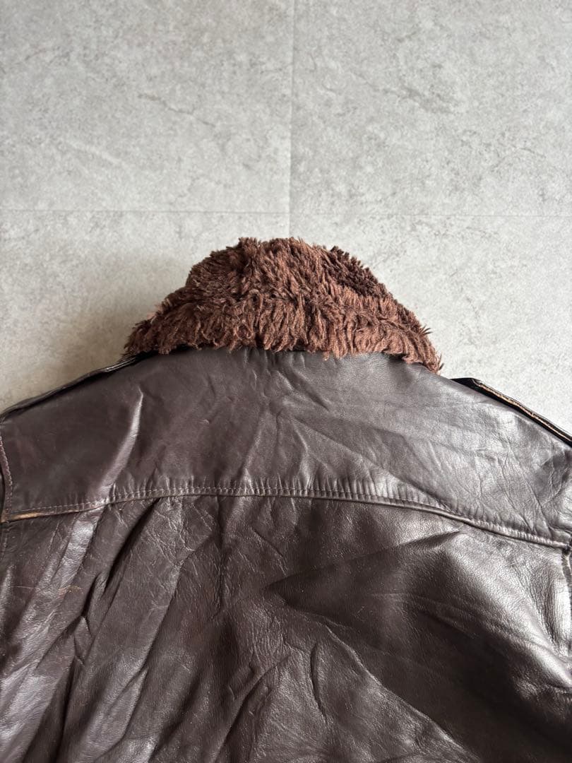 セイ 70s G-1フライトジャケット ダークブラウン ヴィンテージ