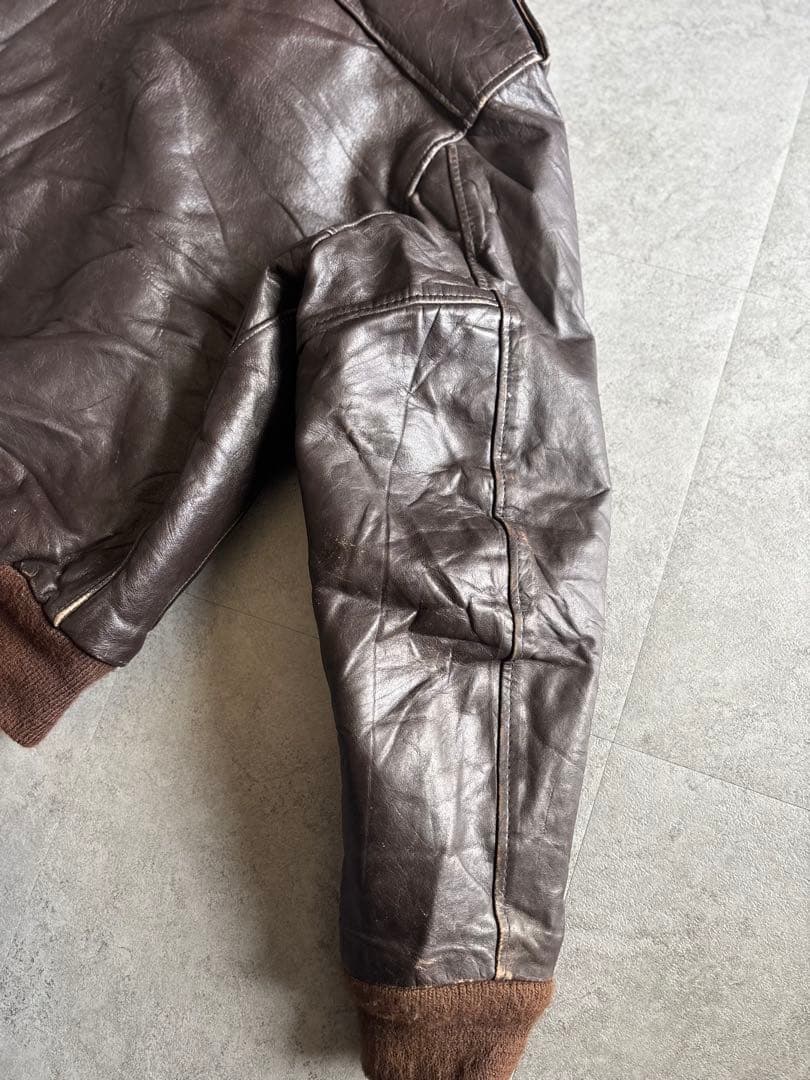 セイ 70s G-1フライトジャケット ダークブラウン ヴィンテージ