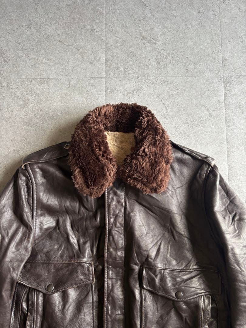 セイ 70s G-1フライトジャケット ダークブラウン ヴィンテージ