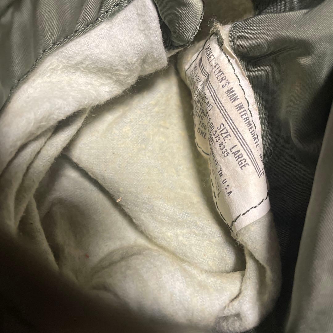 フライトジャケット MA-1 80s 90s ALPHA sizeL