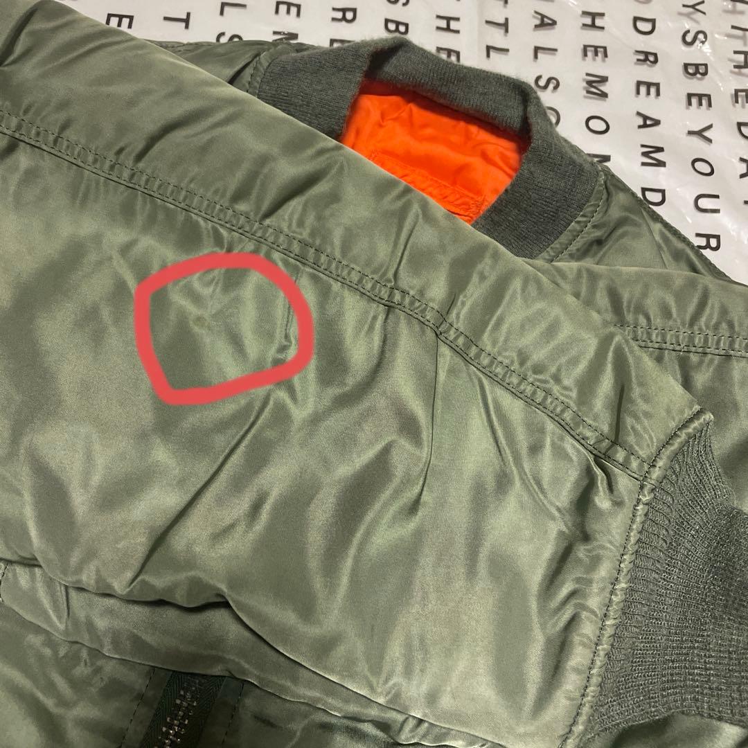 フライトジャケット MA-1 80s 90s ALPHA sizeL