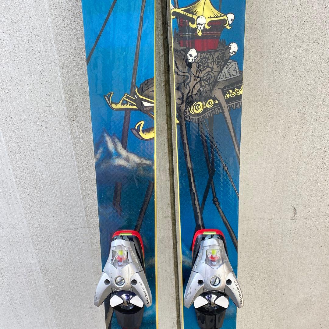 K2 セス ヴィシャス＋サロモン S912Ti 189cm ヘルベント ダリ